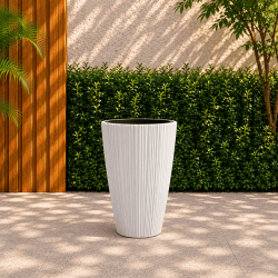 Vaso Redondo Médio Oro
