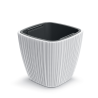 Vaso Quadrado Baixo Oro
