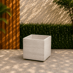 Vaso Quadrado Madera Eco